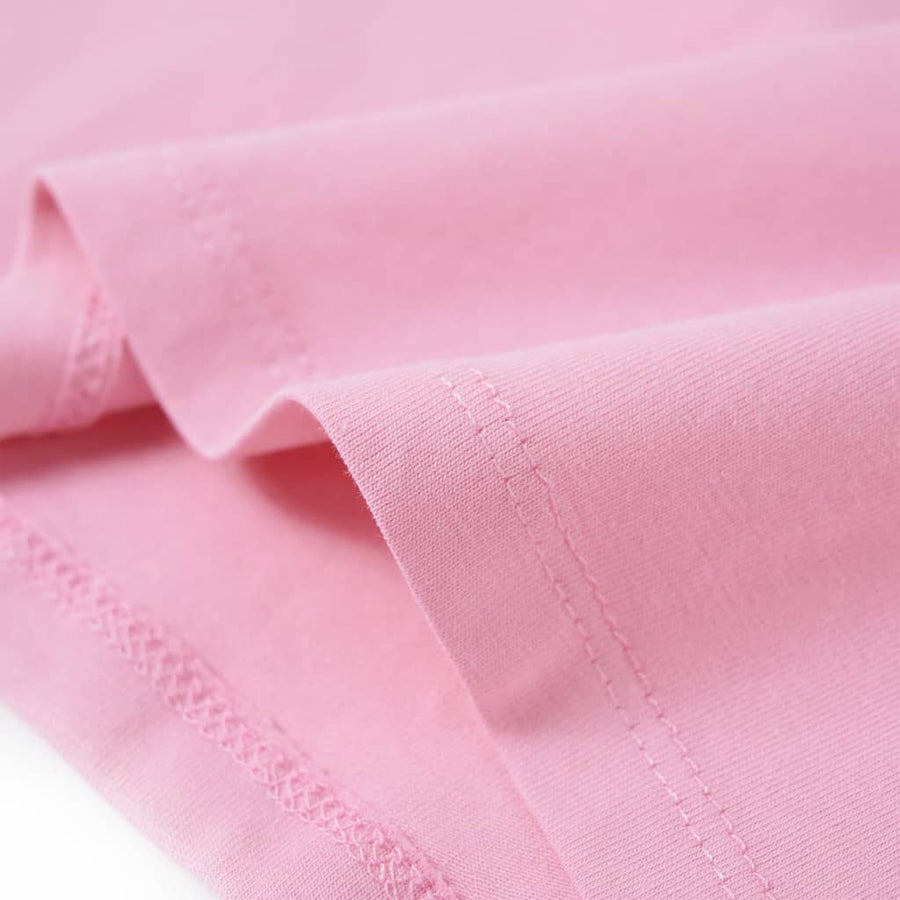 Kindershirt met korte mouwen 104 felroze Roze