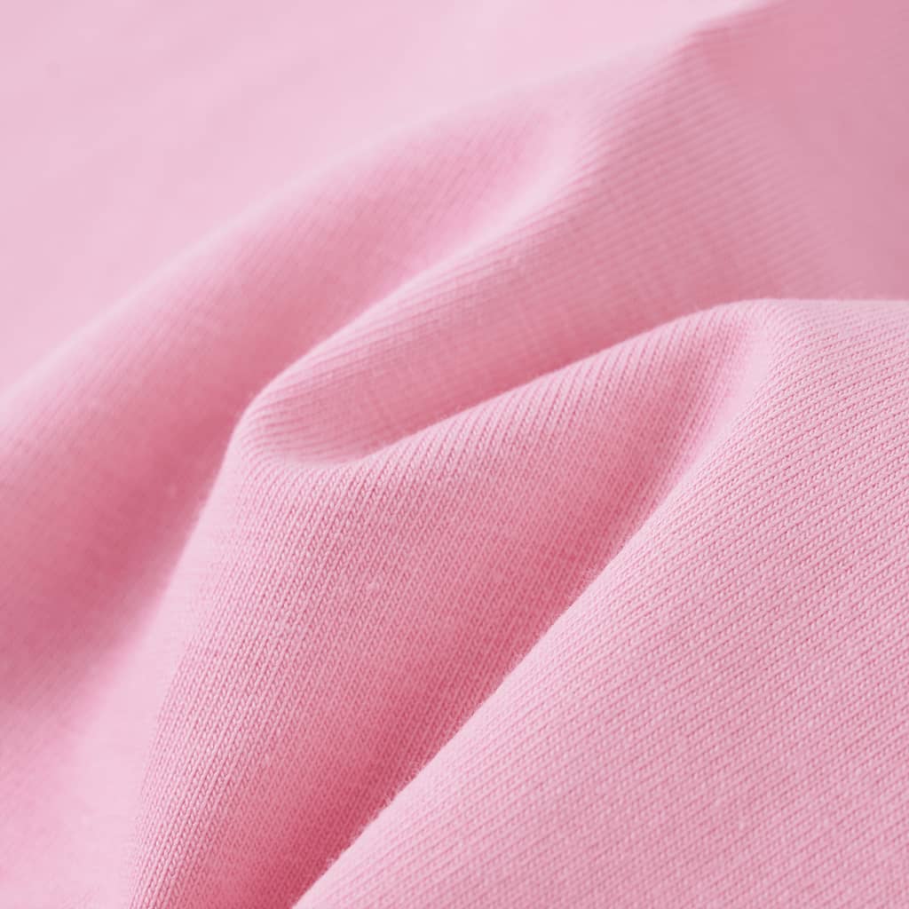 Kindershirt met korte mouwen 104 felroze Roze