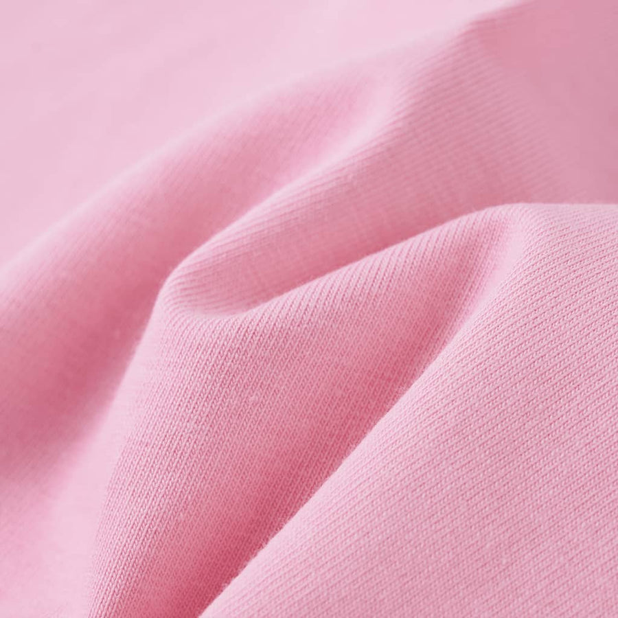 Kindershirt met korte mouwen 104 felroze Roze