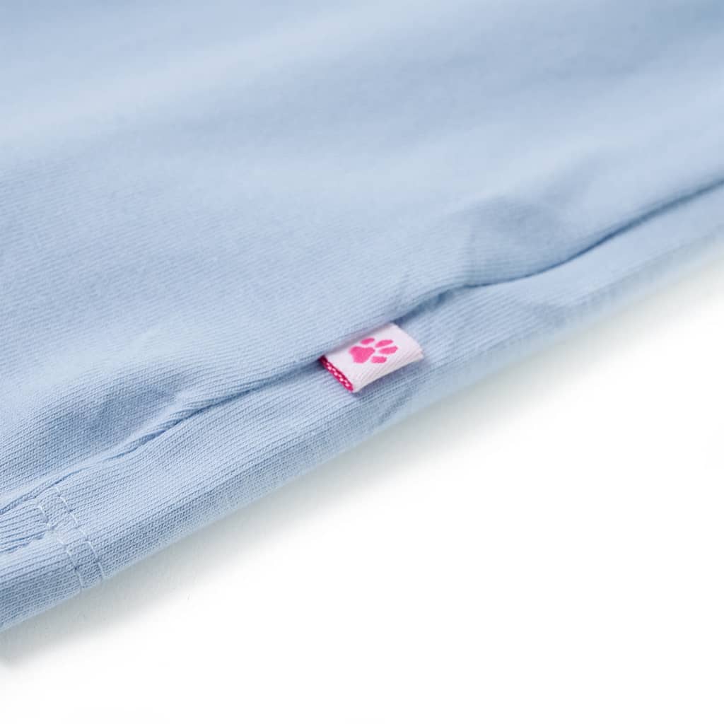 Kindershirt 104 blauw Blauw