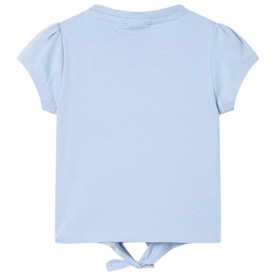 Kindershirt 116 blauw Blauw