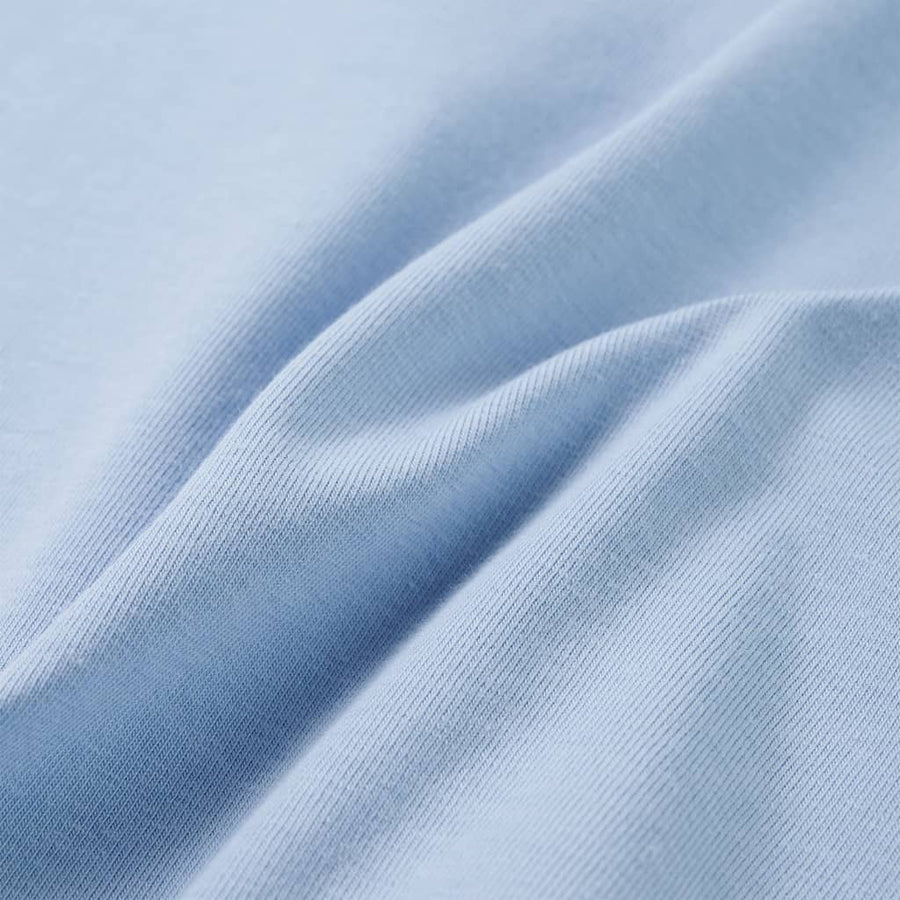 Kindershirt 128 blauw Blauw