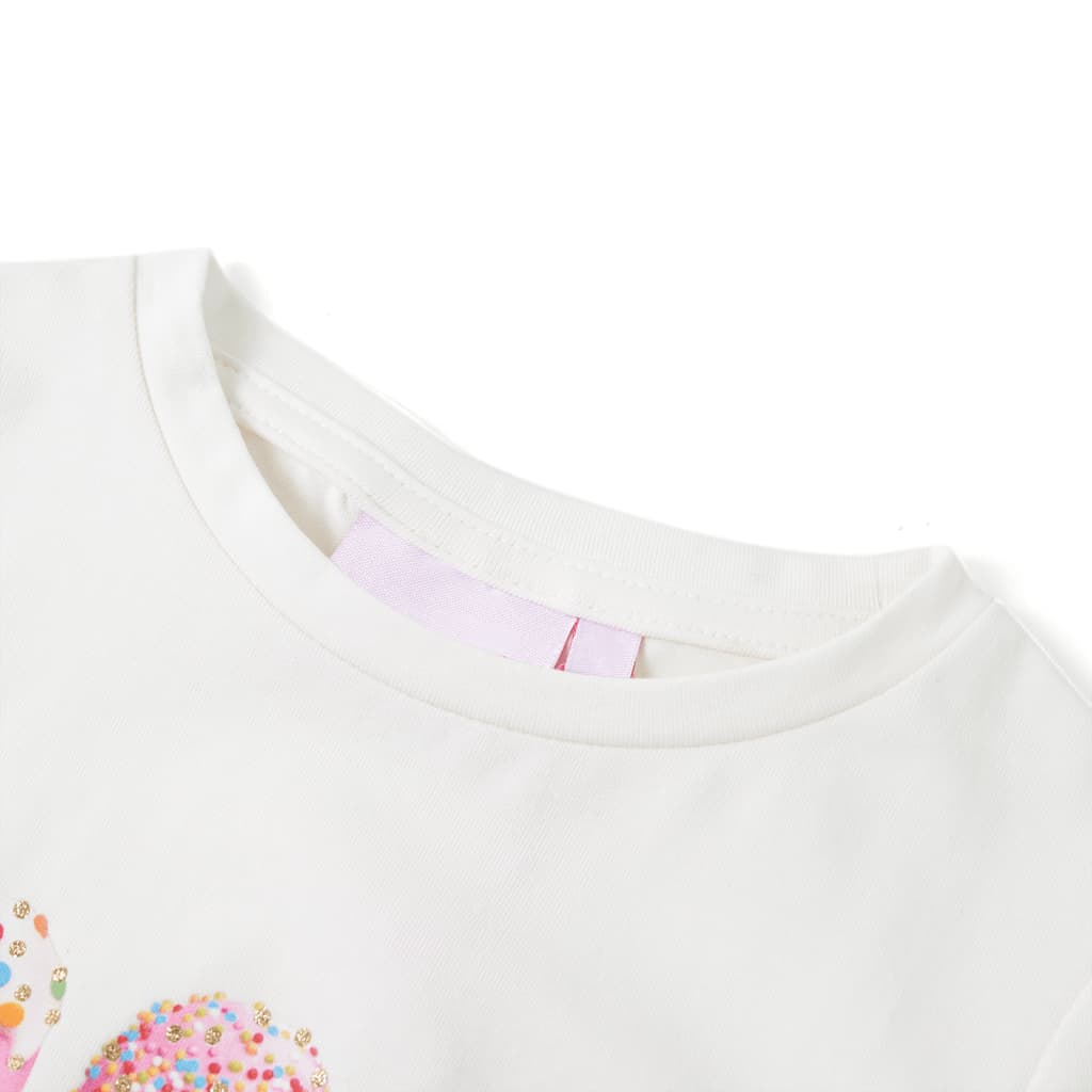 Kindershirt 104 ecru Ecru 104