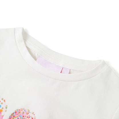 Kindershirt 104 ecru Ecru 104