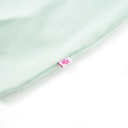 Kindershirt 104 lichtmintkleurig Mintgroen