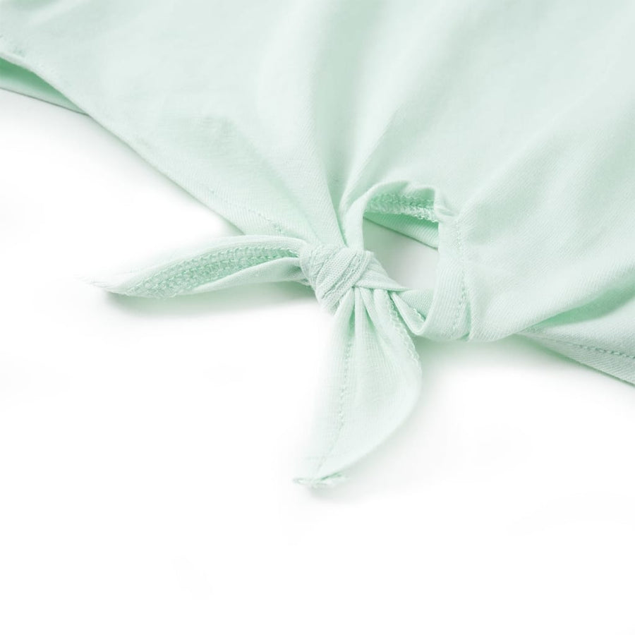 Kindershirt 128 lichtmint Mintgroen