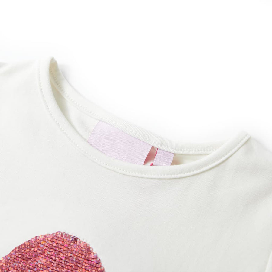 Kindershirt 116 ecru Ecru 116