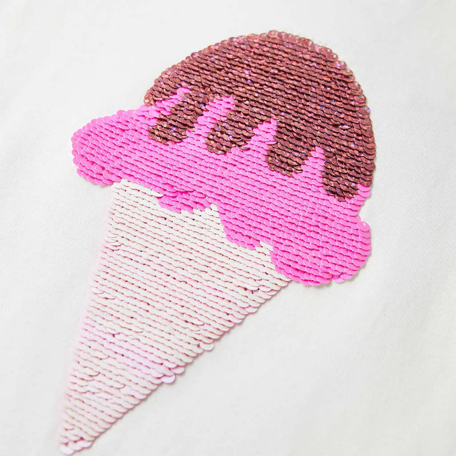 Kindershirt 116 ecru Ecru 116
