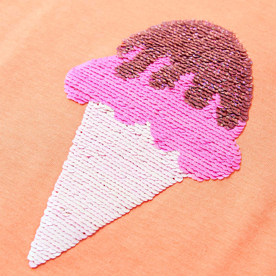 Kindershirt 104 neonoranje orange 104