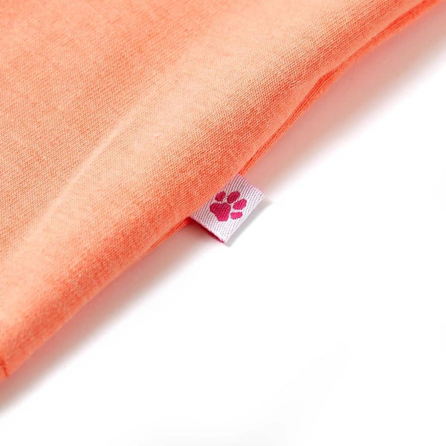 Kindershirt 104 neonoranje orange 104
