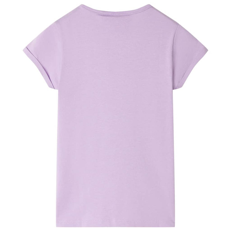 Kindershirt 104 lila Lila