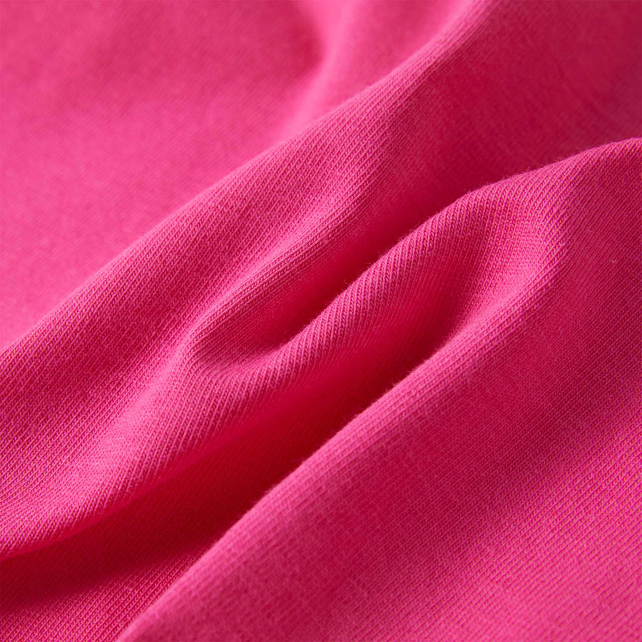 Kindershirt 128 donkerroze Roze 128