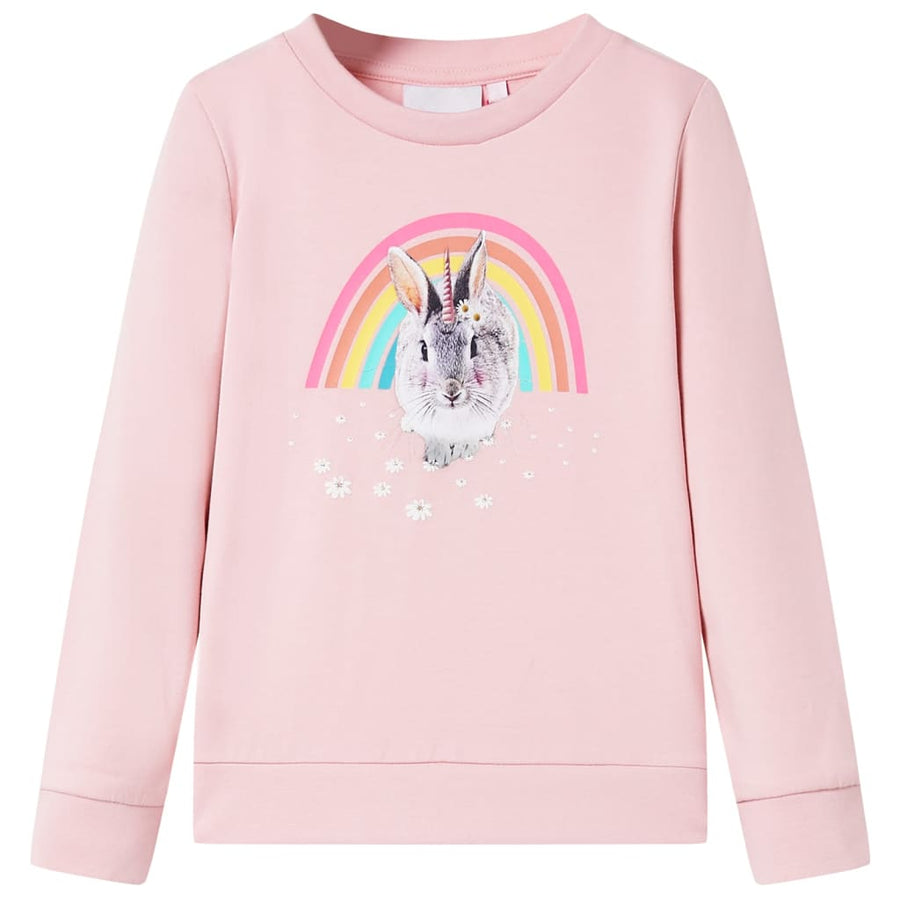 Kindertrui 116 lichtroze Roze