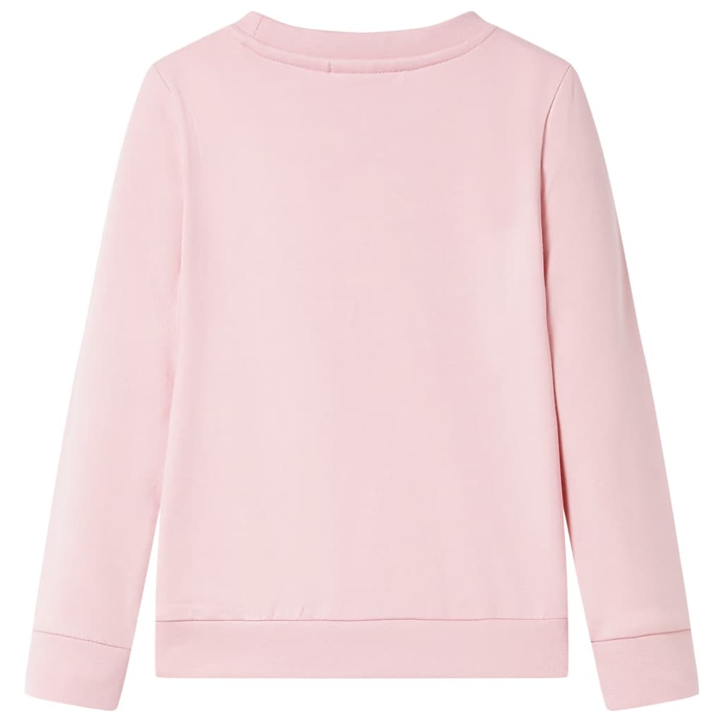 Kindertrui 128 lichtroze Roze