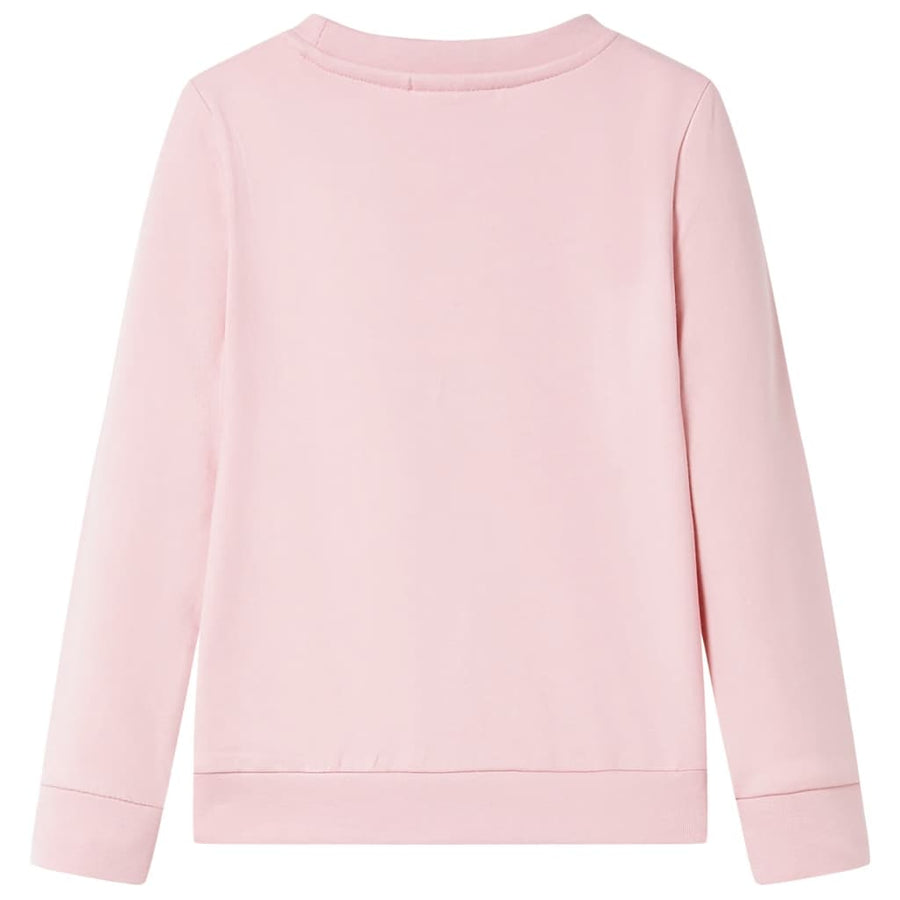Kindertrui 128 lichtroze Roze