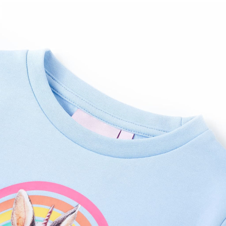 Kindertrui 92 lichtblauw Blauw 92
