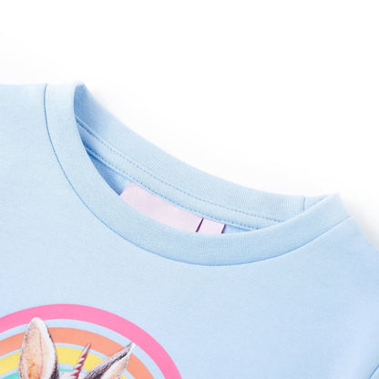 Kindertrui 104 lichtblauw Blauw