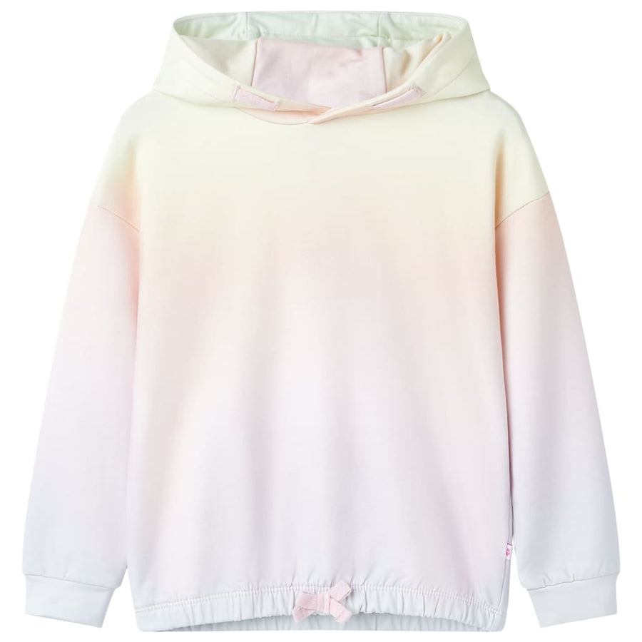 Kindertrui met capuchon 104 sterrenwit 104