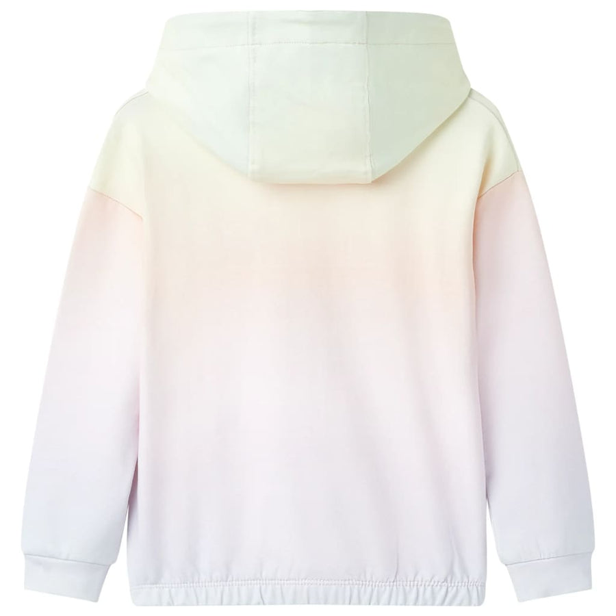 Kindertrui met capuchon 104 sterrenwit 104
