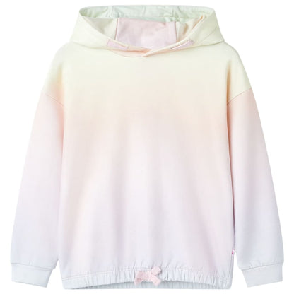 Kindertrui met capuchon 116 sterrenwit 116