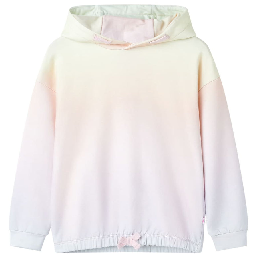 Kindertrui met capuchon 116 sterrenwit 116