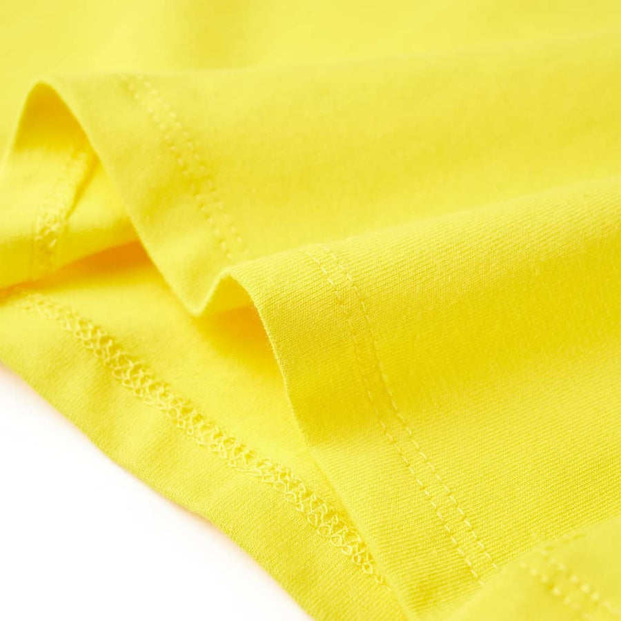 Kindershirt 140 felgeel Geel