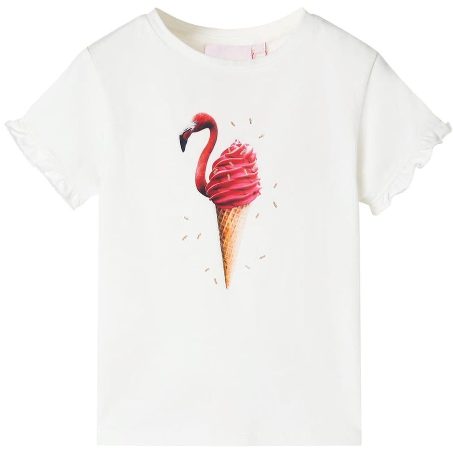 Kindershirt 104 ecru Ecru