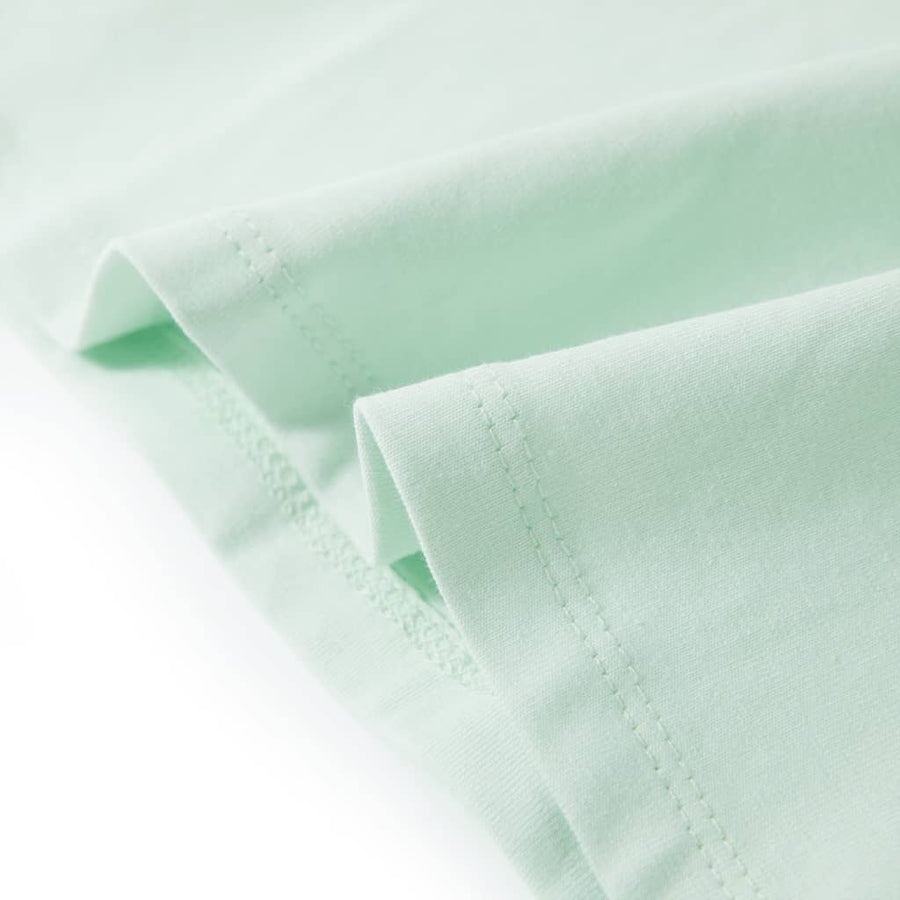 Kindershirt 128 lichtmint Mintgroen 128