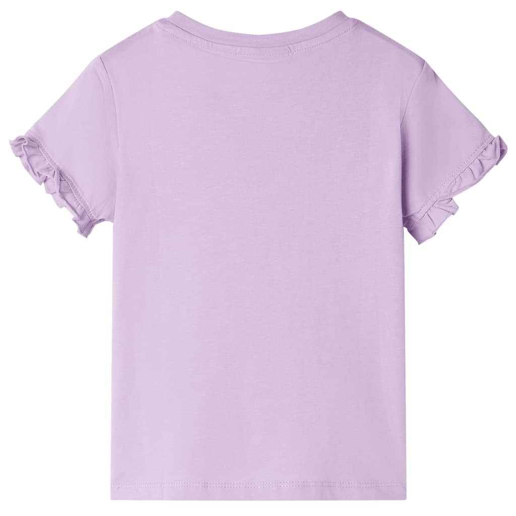 Kindershirt 116 lila Lila 116