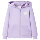 Children's hooded vest 104 lilac