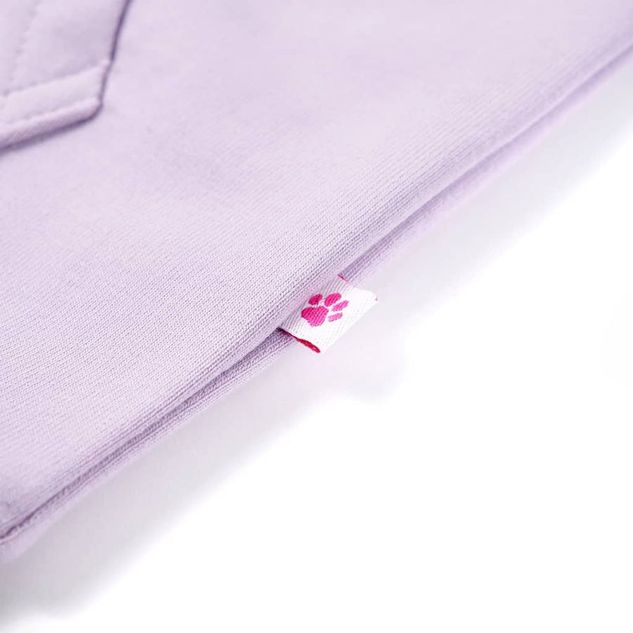 Kindervest met capuchon 104 lila Lila 104