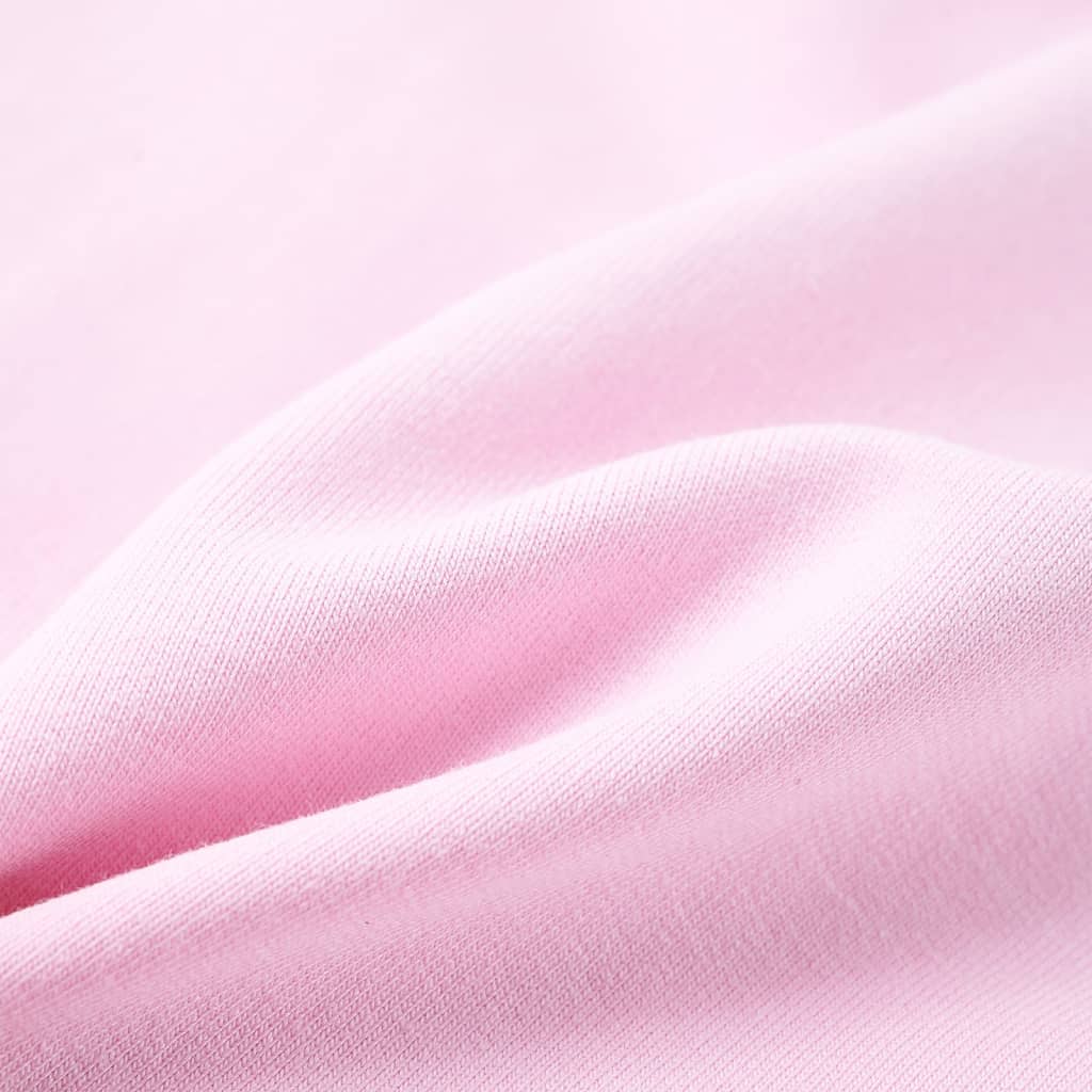 Kindervest met capuchon 116 lichtroze Roze 116