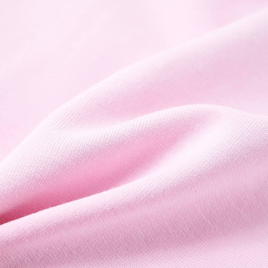 Kindervest met capuchon 116 lichtroze Roze 116