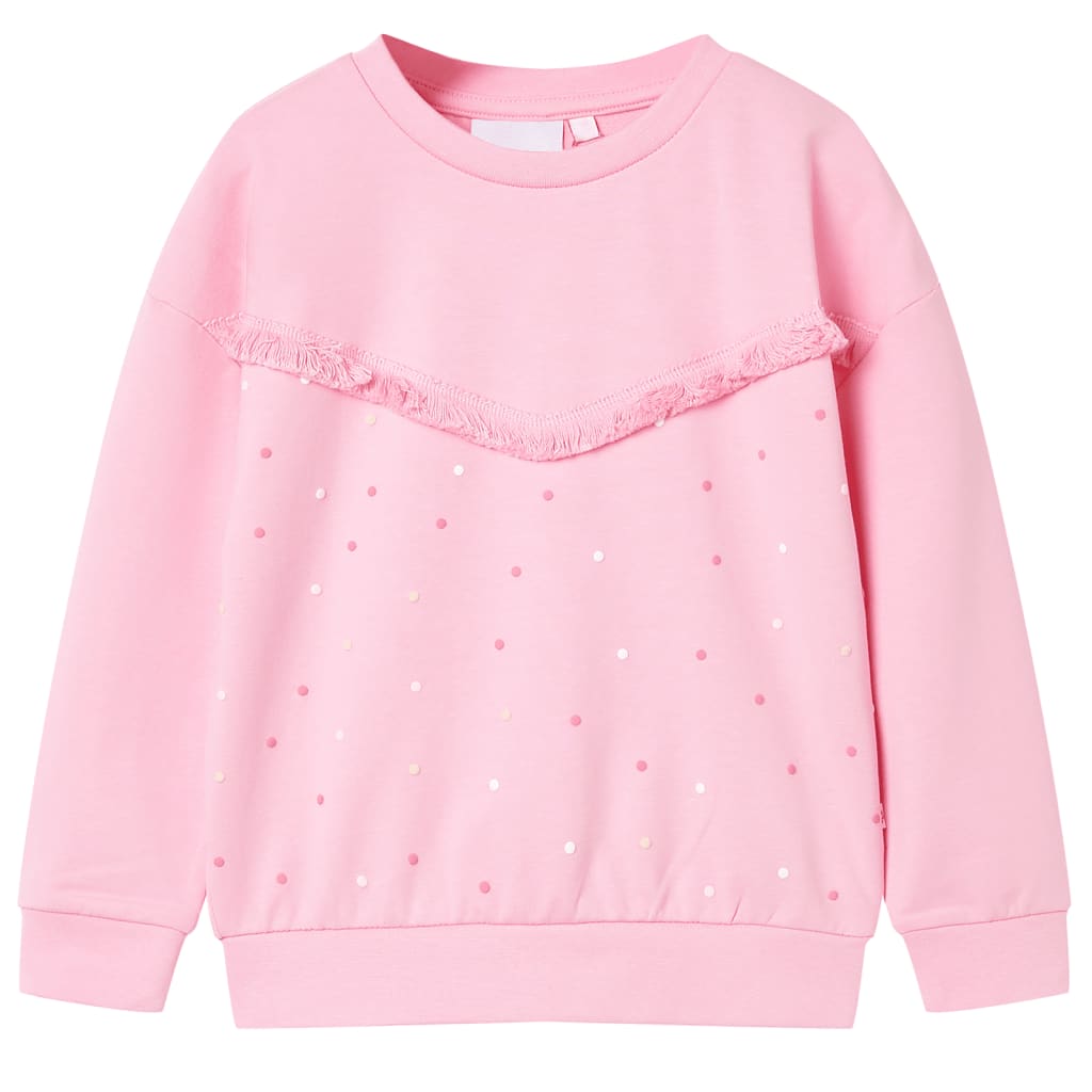 Kindertrui 128 roze Roze 128