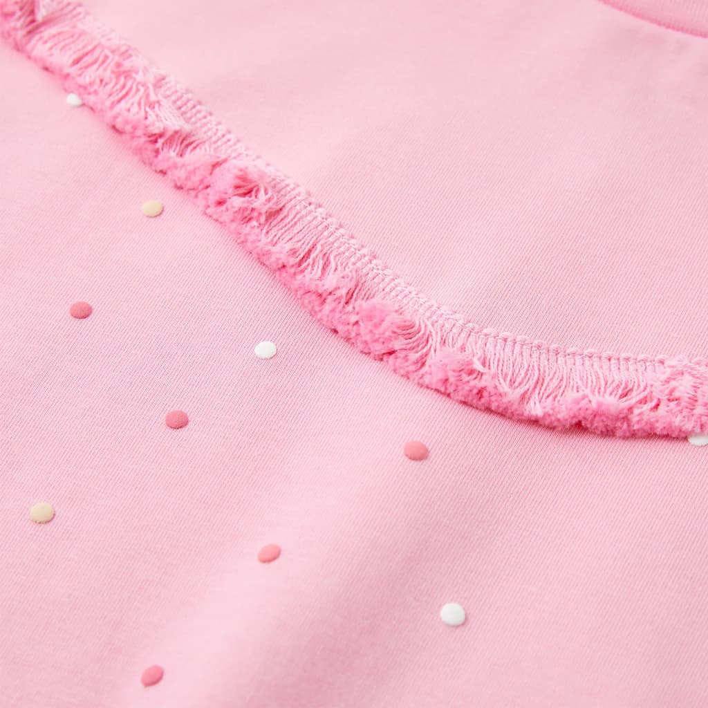 Kindertrui 128 roze Roze 128