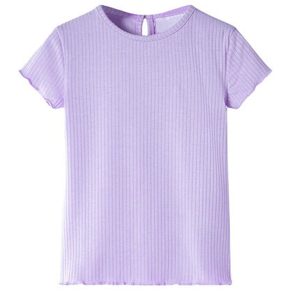Kindershirt 104 lila Lila