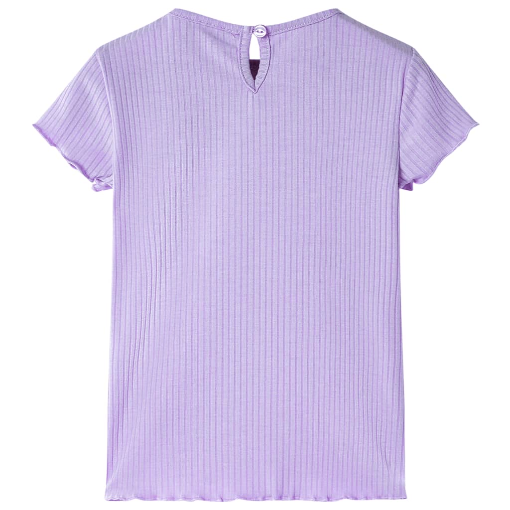 Kindershirt 104 lila Lila