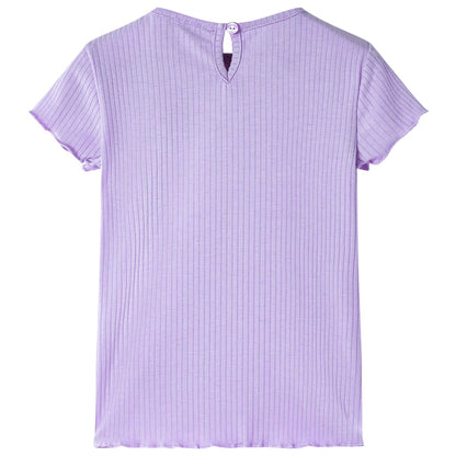 Kindershirt 104 lila Lila