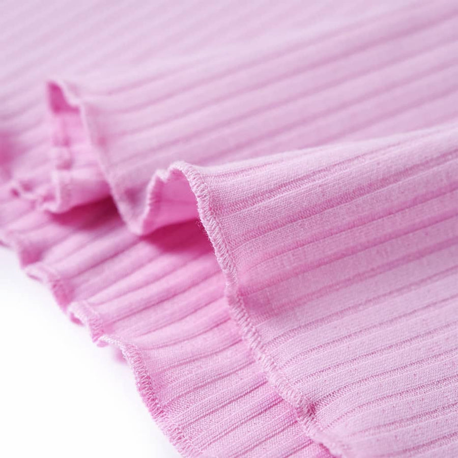 Kindershirt 128 lichtroze Roze