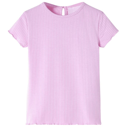 Kindershirt 140 lichtroze Roze