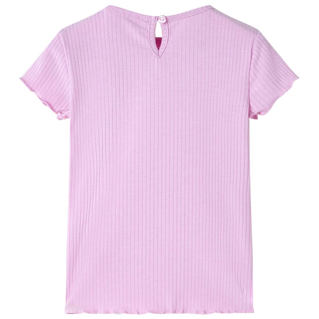 Kindershirt 140 lichtroze Roze