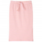 Girl's straight skirt with stripes 104 pink