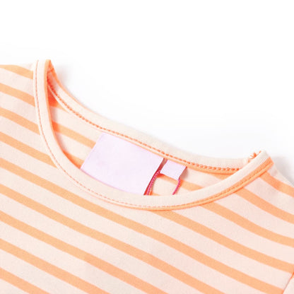 Kindershirt 104 neonoranje orange 104