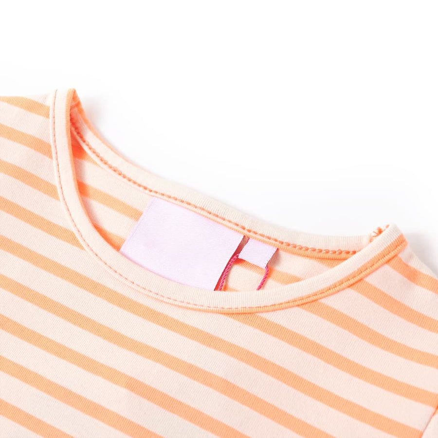 Kindershirt 104 neonoranje orange 104