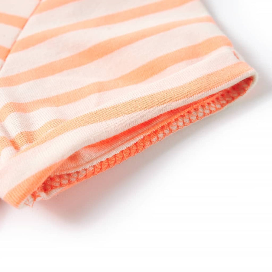 Kindershirt 128 neonoranje orange 128