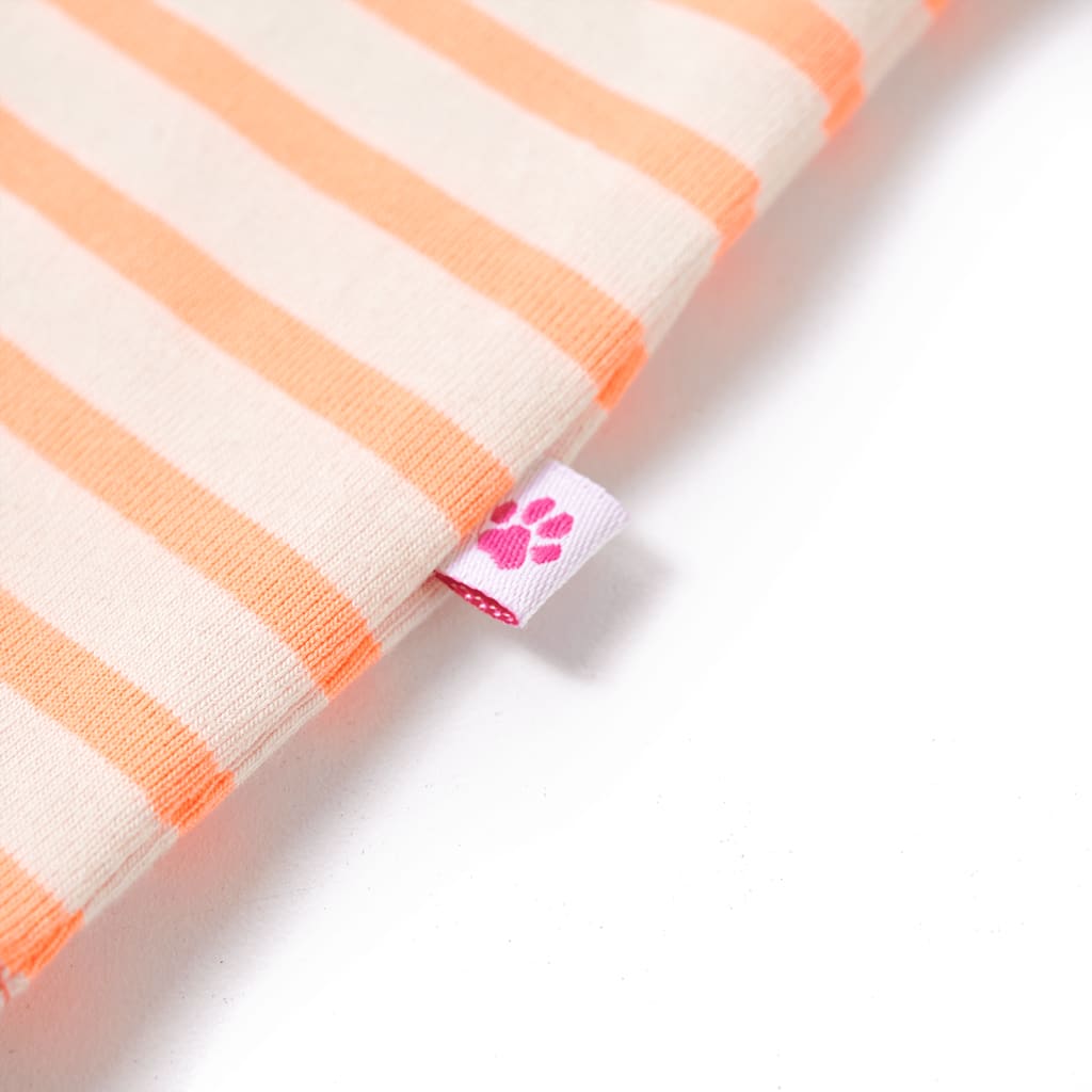 Kindershirt 128 neonoranje orange 128