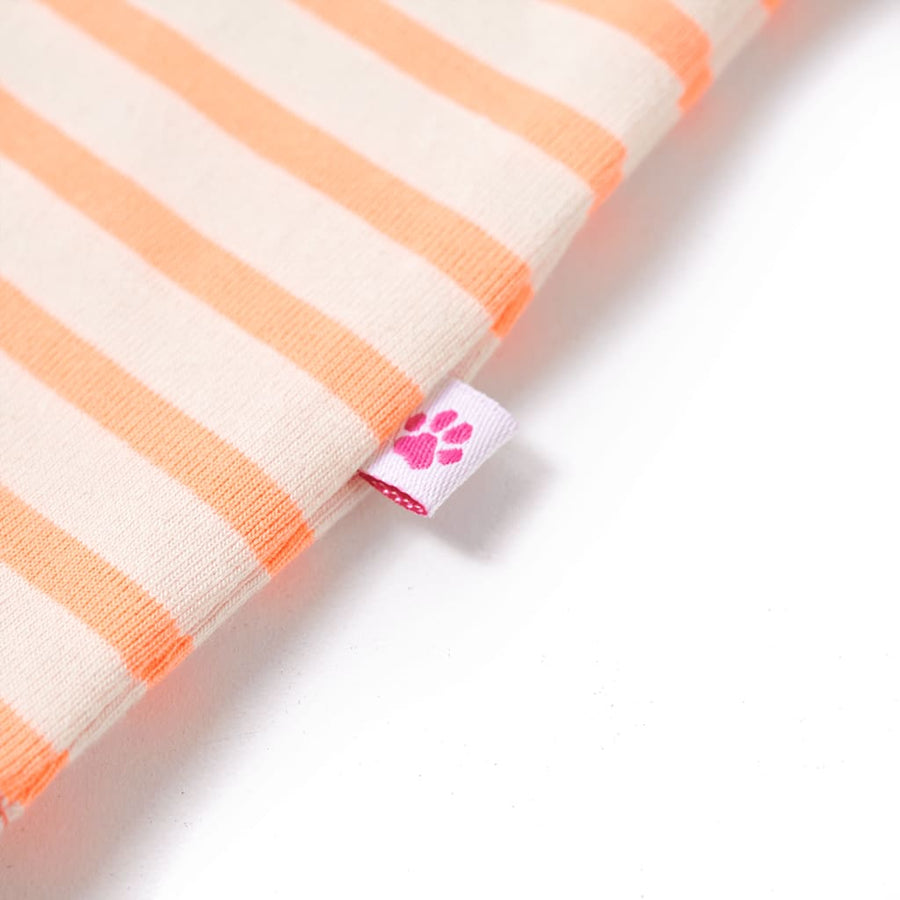 Kindershirt 128 neonoranje orange 128
