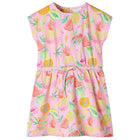 Children's dress 116 soft pink