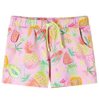 Children's shorts with drawstring 104 soft pink