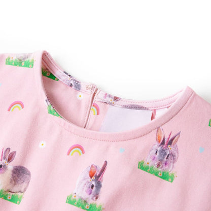 Kinderjurk 104 lichtroze 104